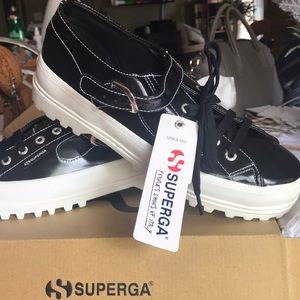 Superga X Alexa Chung Platform Sneakers